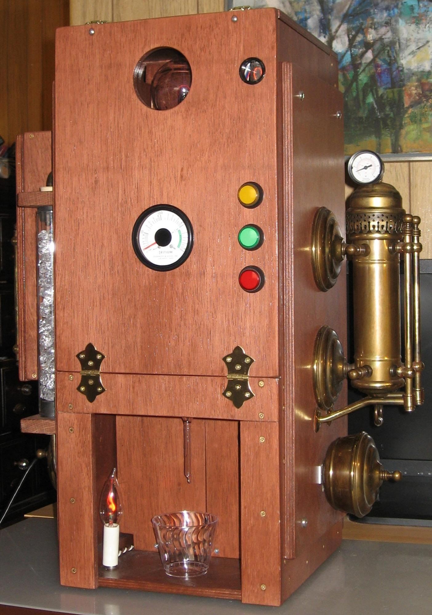 Steampunk Your Next Party with the Elixirator, a Truly Exquisite DIY Robotic Bartender