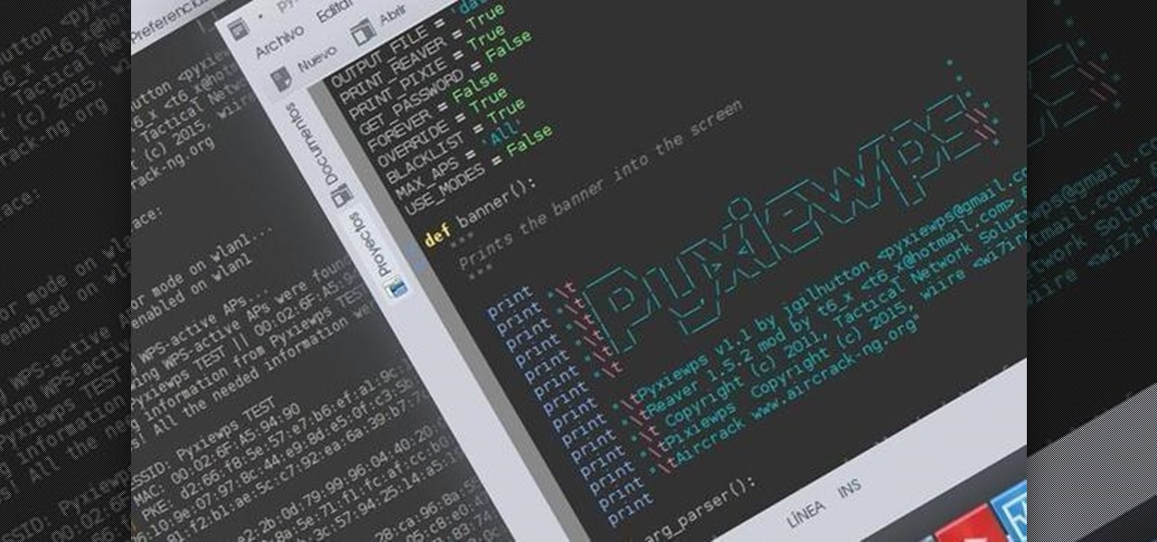 Get WPA-WPS Passwords with Pyxiewps.