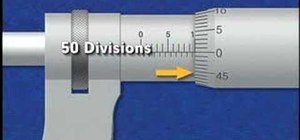 Measure with a micrometer