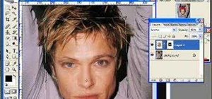 Merge Angelina Jolie and Brad Pitt with Photoshop