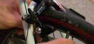 Replace bicycle brake pads