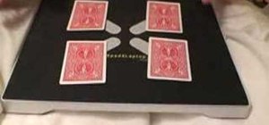 Perform the Coin Matrix card magic trick