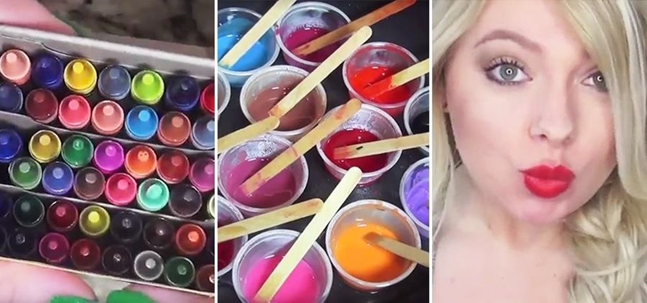 Make Your Own Lipstick at Home (Using Crayons!)