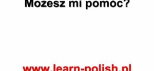 Say "help" and ask "how much" in Polish