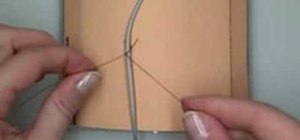 Insert a drain with an air knot suture