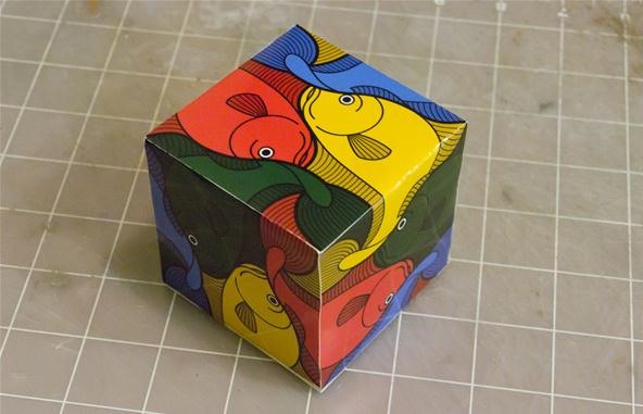 Math Craft Monday: Community Submissions (Plus How to Make Escheresque Tessellated Cubes)