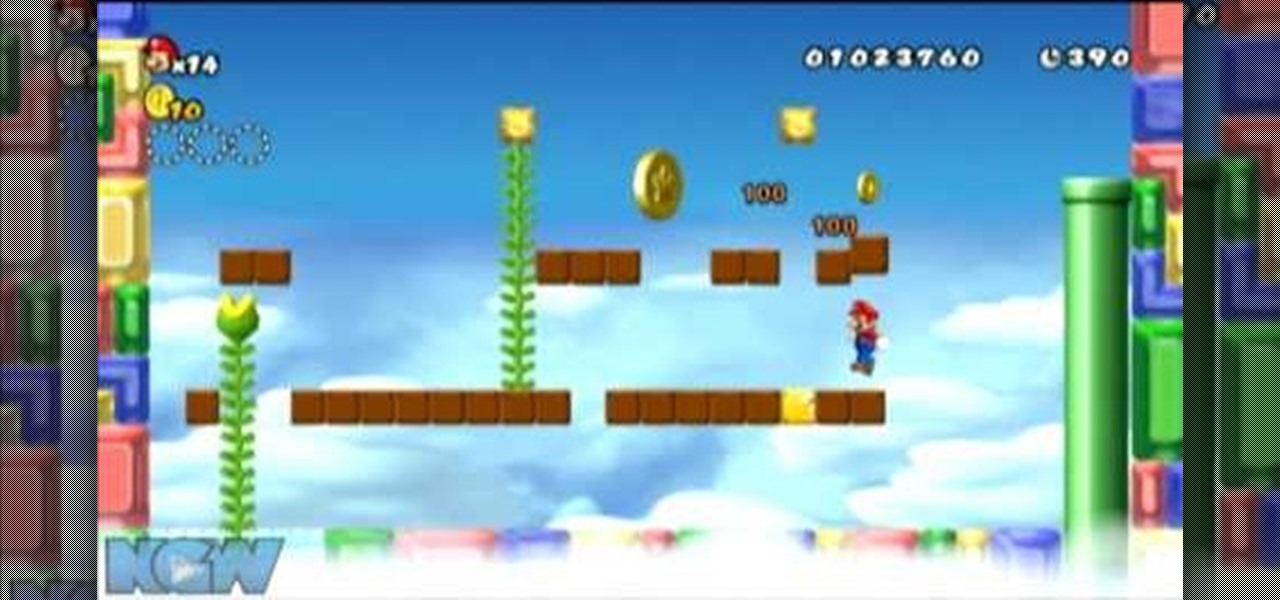 naast mengsel Menagerry How to Collect all three Star Coins in New Super Mario Bros Wii World 2-4 «  Nintendo Wii :: WonderHowTo