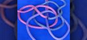 Tie a Matthew Walker knot with a knot tying animation