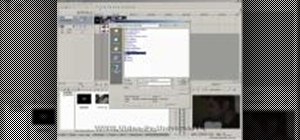 Add audio to a video clip in Sony Vegas Pro