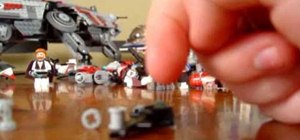 Make custom Lego weapons for Clone Trooper minifigures