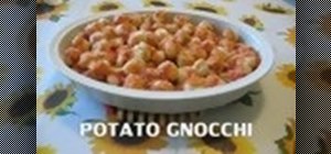 Make Italian gnocchi di patate
