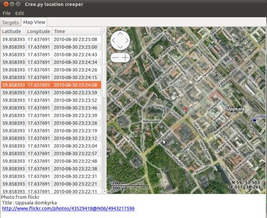 An App for Stalkers: "Creepy" Geo-Locates Based on Social Networking Activity