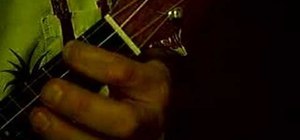 Play an easy ukulele blues tune