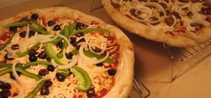 Make a vegan pizza from scratch