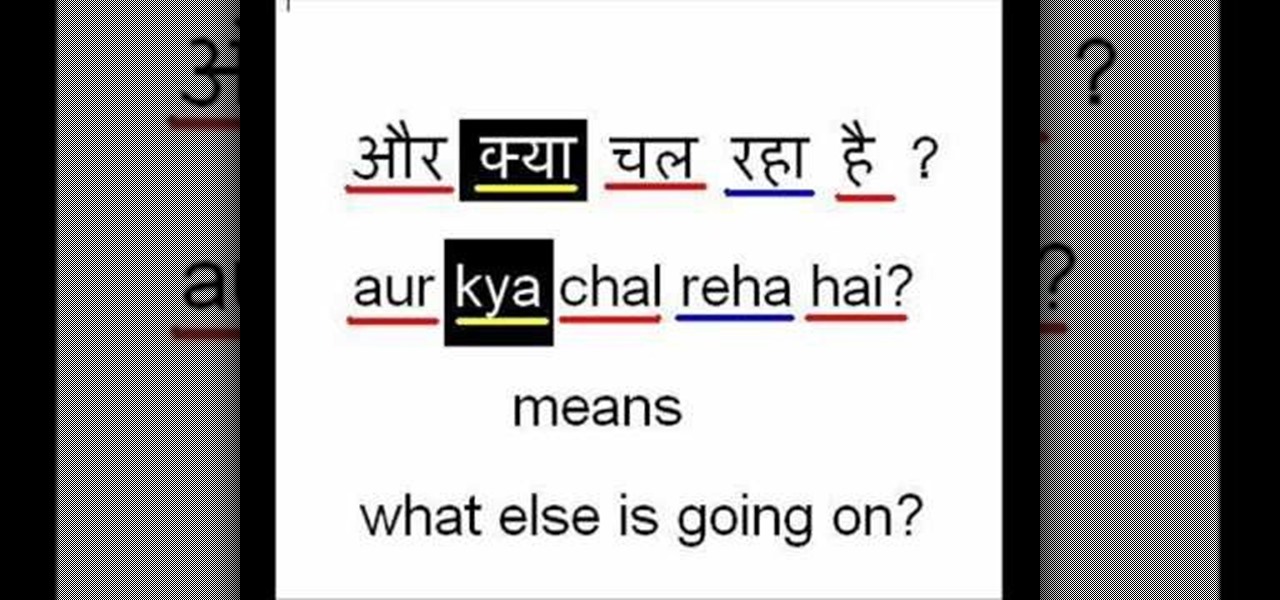 How To Say What S Going On In Hindi Other Languages