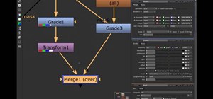 Connect and disconnect node trees in Nuke 5