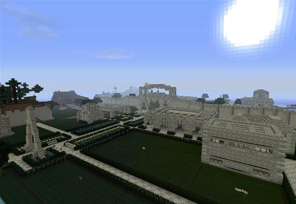 Take a look at this epic city and new spawn created by Andrewed and Shmattins!