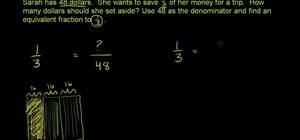Determine whether two fractions are equivalent in basic mathematics