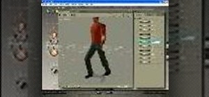 Animate a walk cycle in Poser 7