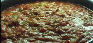 Make a hearty spaghetti sauce