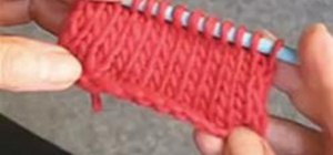 Knit the Stockinette Stitch