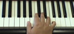 Play minor chords and "Last Christmas" on piano