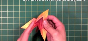 Create two different origami dragons using the bird base