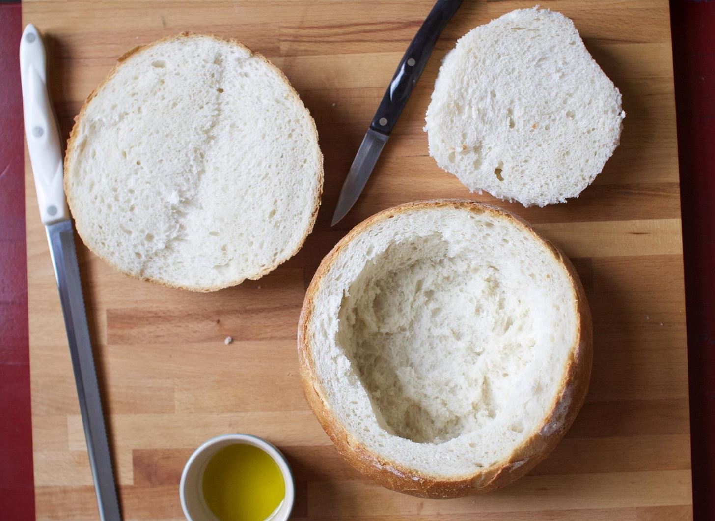 Transform a Loaf of Bread into a Stuffed Sandwich Fit for a Picnic