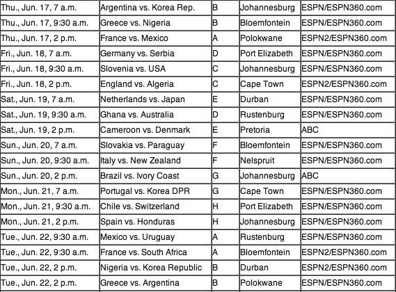 HowTo Watch Every World Cup Game in US