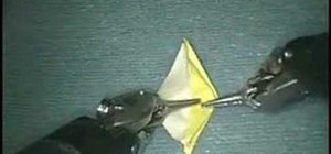 Fold an origami crane with the DaVinci robot
