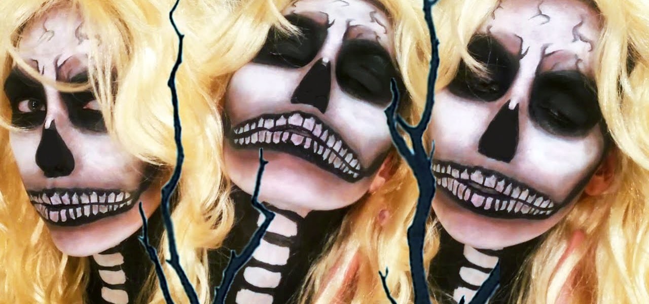How to
Create a Sexy Blonde Bombshell Skull