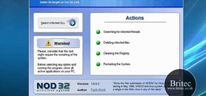 Remove infected DLL files with ESET UnDLL on a Microsoft Windows PC