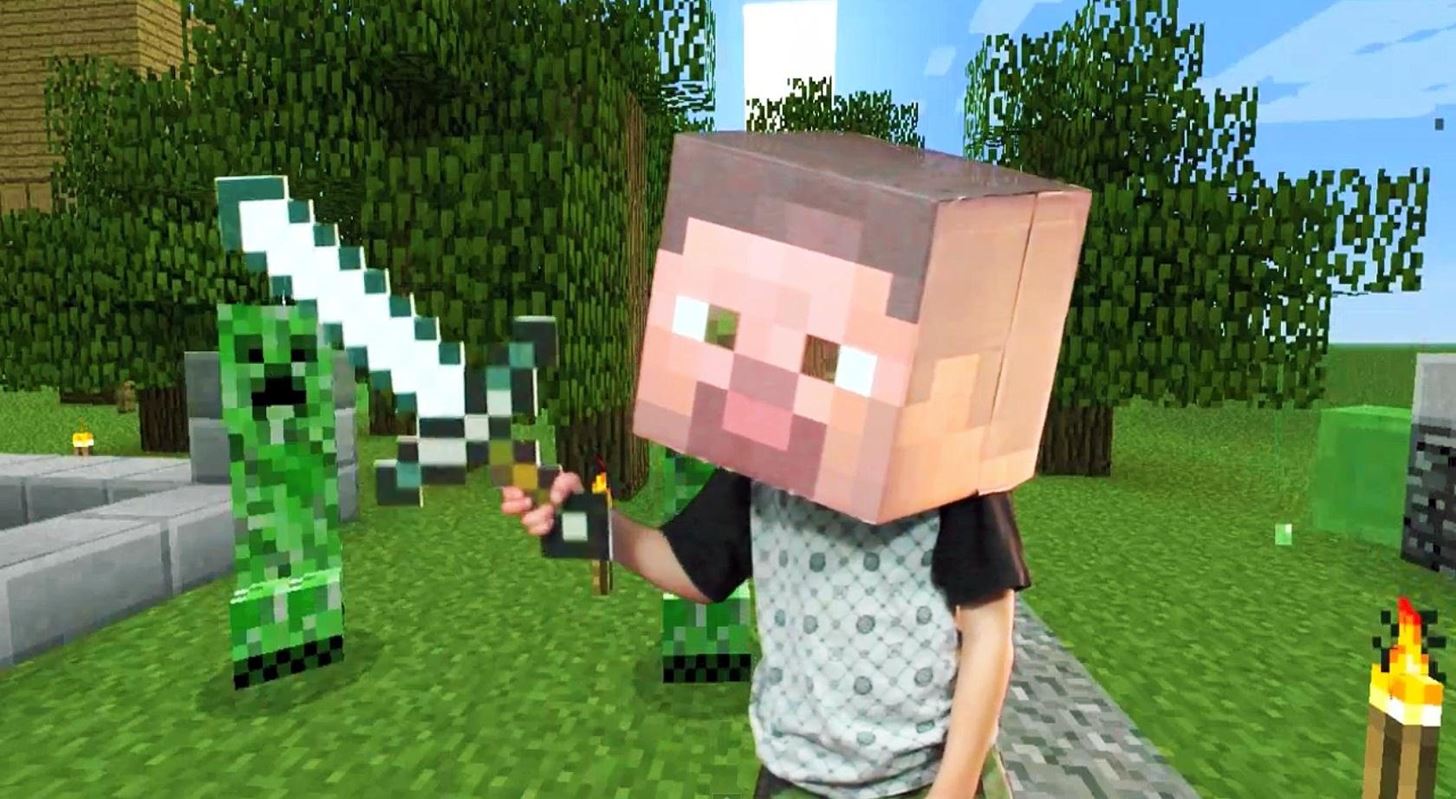 How to Make a Simple Minecraft Steve Costume for Halloween