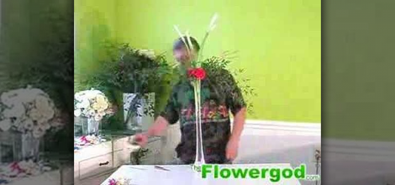 How to Design a floor flower arrangement for a wedding « Weddings