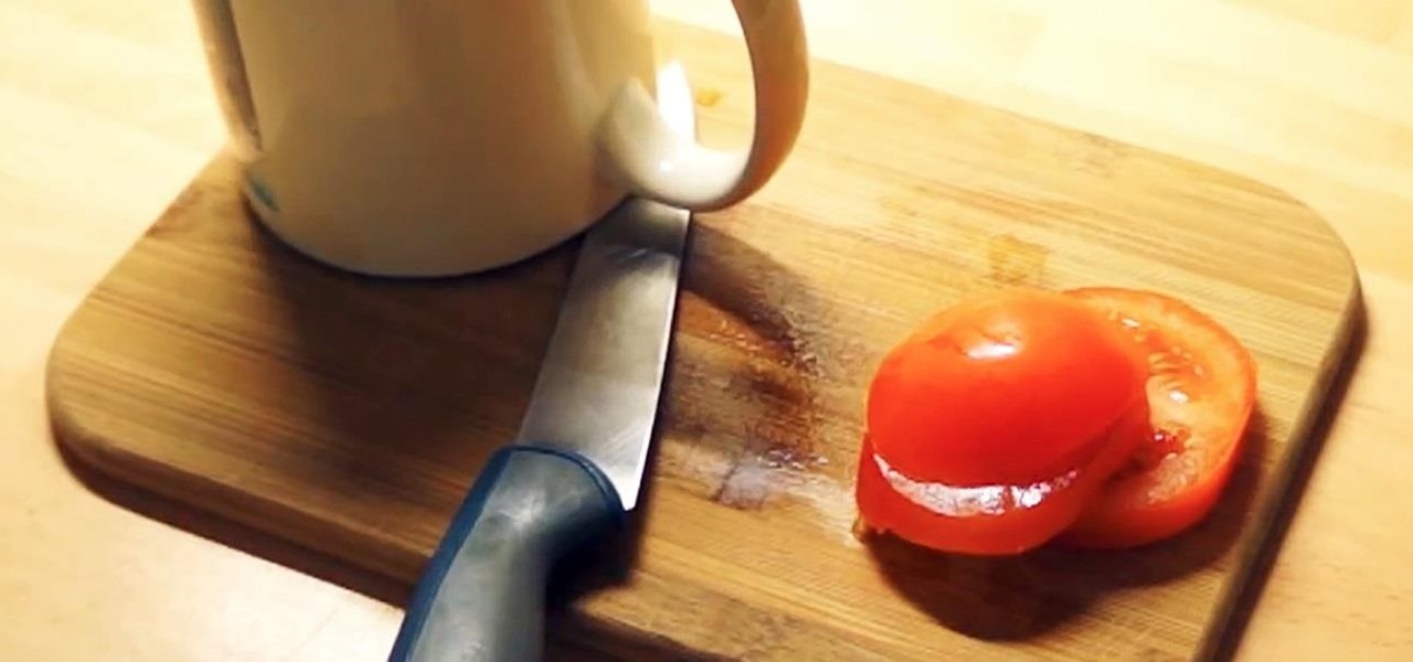Turn Your Favorite Coffee Cup into a Makeshift Knife Sharpener to Tune Up Dull Kitchen Blades