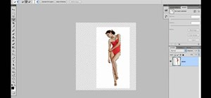Remove an object from a white background in Adobe Photoshop CS5