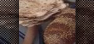 Make pumpernickel loaves and matzos