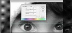 Change the color of eyes in Photoshop