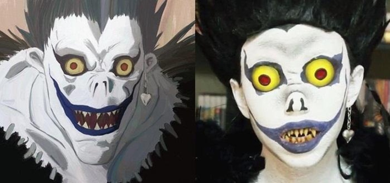 Become Ryuk from Death Note for Halloween