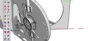 Use the rotate tool in Google SketchUp