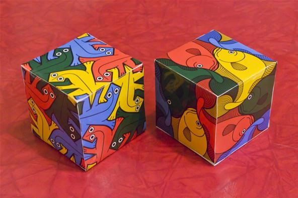 Math Craft Monday: Community Submissions (Plus How to Make Escheresque Tessellated Cubes)
