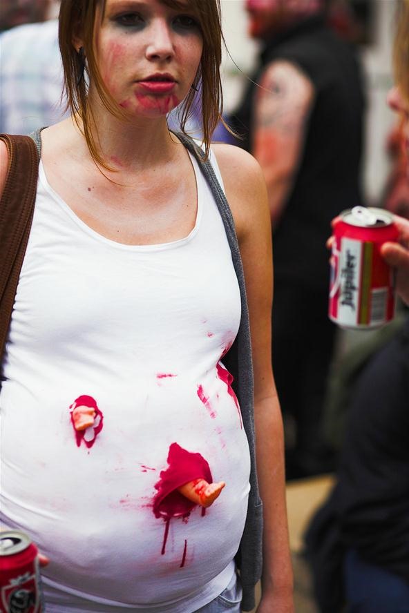 Pregnant Fetus Sucking Zombies