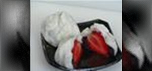 Make a Japanese strawberry daifuku dessert