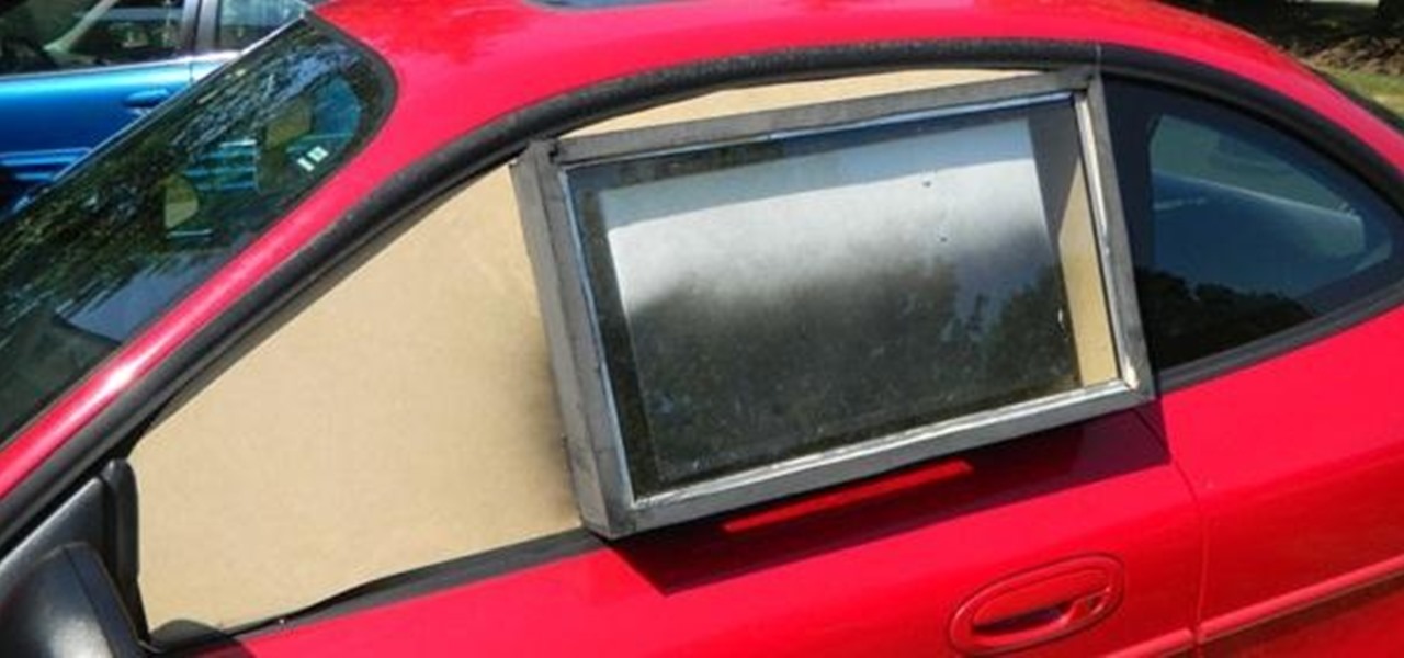 A/C Broke? Keep Your Car Cool with This DIY Solar-Powered Air Conditioner