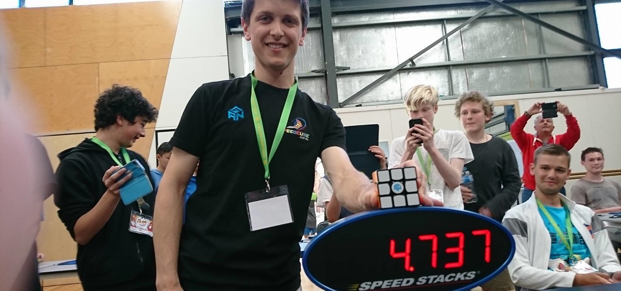 Rubiks Cube World Record Broken After Just 5 Weeks With Stunning 4.373 Time From Feliks Zemdegs