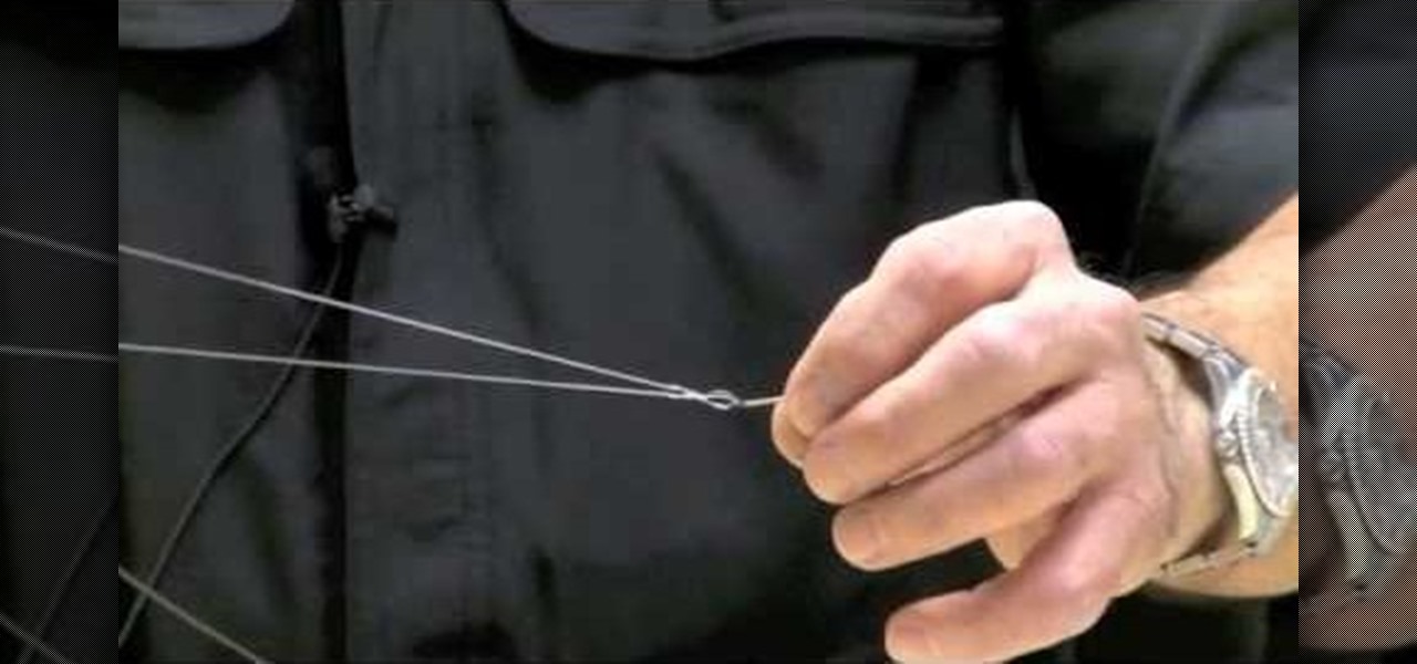 How to Make a braid to fluorocarbon knot connection « Fishing