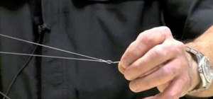Make a braid to fluorocarbon knot connection