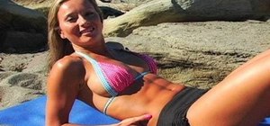 Achieve rock hard abs with an ab routine you can do anywhere