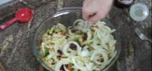 Make refreshing pasta salad