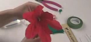 Make a beautiful paper flower